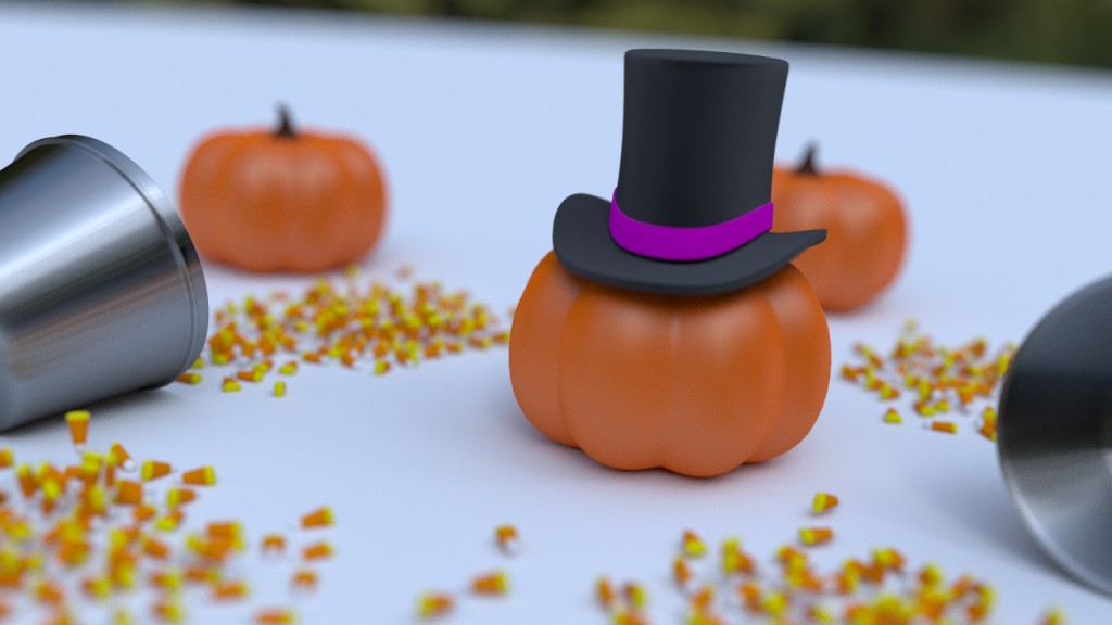 Pumpkin and Top Hat preview image 1